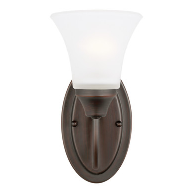 Sconces Single Glass by Generation Lighting ( 1 | 41806-710 Holman ) 
