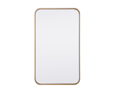 Mirrors Rectangle/Square by Elegant Lighting ( 173 | MR801830BR Evermore ) 