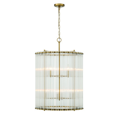 Mid. Chandeliers Glass Down by Eurofase ( 40 | 47238-015 Glasbury ) 