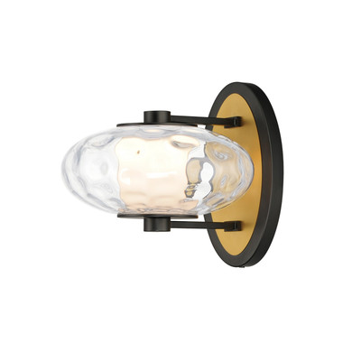Sconces Single Glass by ET2 ( 86 | E24030-24BKNAB Amulet ) 
