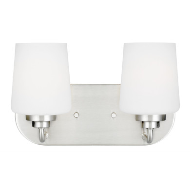 Bathroom Fixtures Two Lights by Generation Lighting ( 1 | 4402802EN3-962 Windom ) 