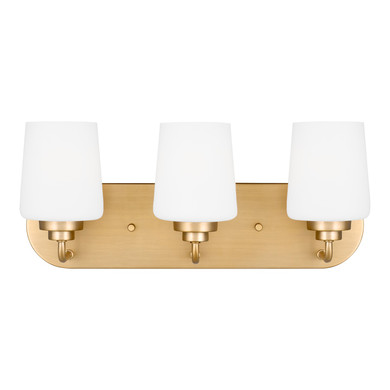 Bathroom Fixtures Three Lights by Generation Lighting ( 1 | 4402803-848 Windom ) 