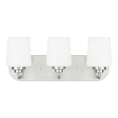 Bathroom Fixtures Three Lights by Generation Lighting ( 1 | 4402803EN3-962 Windom ) 