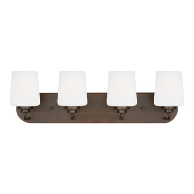 Bathroom Fixtures Four Lights by Generation Lighting ( 1 | 4402804-710 Windom ) 
