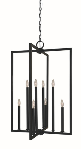 Pendants Open Frame by Framburg ( 8 | L1186 MBLACK Andrew ) 