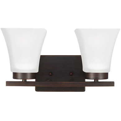 Bathroom Fixtures Two Lights by Generation Lighting ( 1 | 4411602EN3-710 Bayfield ) 