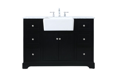 Plumbing Bath Chests/Vanities by Elegant Lighting ( 173 | VF60248BK Franklin ) 
