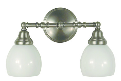 Bathroom Fixtures Two Lights by Framburg ( 8 | 2428 BN Sheraton ) 