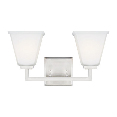 Bathroom Fixtures Two Lights by Generation Lighting ( 1 | 4413702EN3-962 Ellis Harper ) 