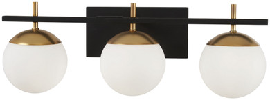 Bathroom Fixtures Three Lights by George Kovacs ( 42 | P1353-618 Alluria ) 