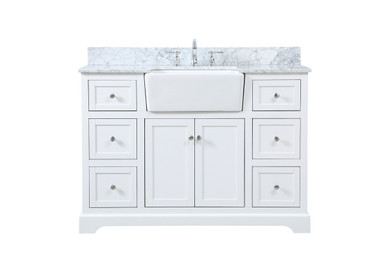 Plumbing Bath Chests/Vanities by Elegant Lighting ( 173 | VF60248WH-BS Franklin ) 
