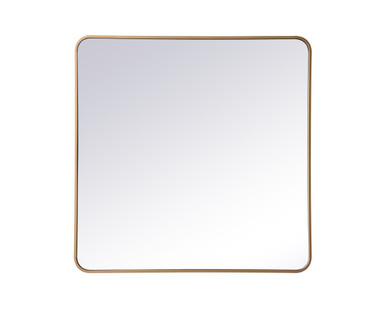 Mirrors Rectangle/Square by Elegant Lighting ( 173 | MR803636BR Evermore ) 