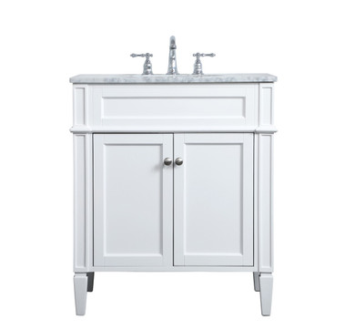 Plumbing Bath Chests/Vanities by Elegant Lighting ( 173 | VF12530WH Park Avenue ) 
