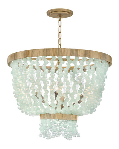 Mid. Chandeliers Glass Down by Fredrick Ramond ( 138 | FR30206BNG-BG Dune ) 