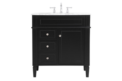Plumbing Bath Chests/Vanities by Elegant Lighting ( 173 | VF12532BK Park Avenue ) 