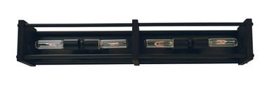 Bathroom Fixtures Four Lights by Framburg ( 8 | 5534 MBLACK Industria ) 