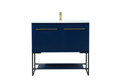 Plumbing Bath Chests/Vanities by Elegant Lighting ( 173 | VF42536MBL Sloane ) 