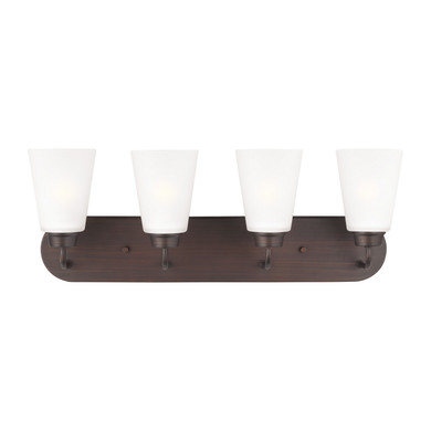 Bathroom Fixtures Four Lights by Generation Lighting ( 1 | 4415204-710 Kerrville ) 