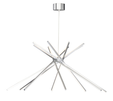 Large Chandeliers Geometric/Linear by ET2 ( 86 | E41446-SA Alumilux Aster ) 