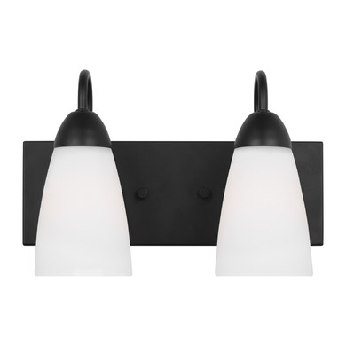 Bathroom Fixtures Two Lights by Generation Lighting ( 1 | 4420202-112 Seville ) 