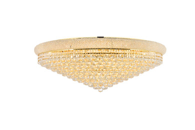 Flush Mounts Glass Down by Elegant Lighting ( 173 | V1800F42G/RC Primo ) 