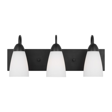 Bathroom Fixtures Three Lights by Generation Lighting ( 1 | 4420203-112 Seville ) 
