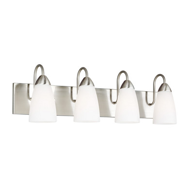 Bathroom Fixtures Four Lights by Generation Lighting ( 1 | 4420204-962 Seville ) 