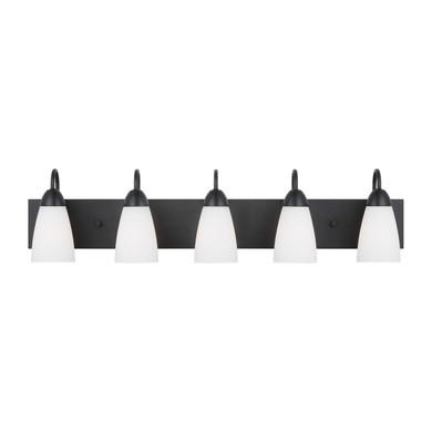 Bathroom Fixtures Five+Lights by Generation Lighting ( 1 | 4420205-112 Seville ) 