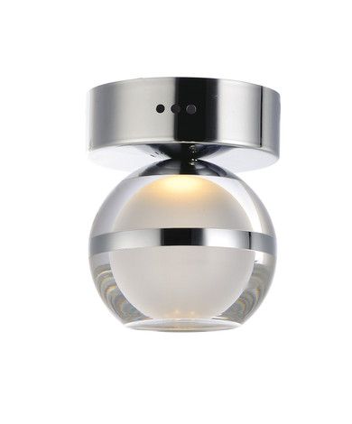 Flush Mounts Glass Down by ET2 ( 86 | E24590-93PC Swank ) 