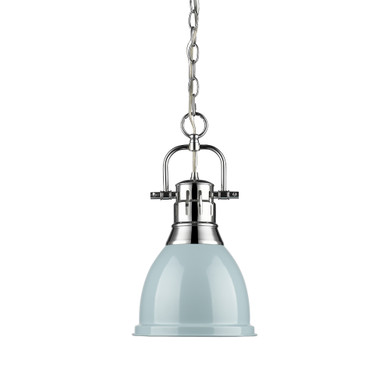 Mini Pendants Metal Shade by Golden ( 62 | 3602-S CH-SF Duncan ) 