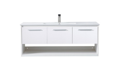 Plumbing Bath Chests/Vanities by Elegant Lighting ( 173 | VF43048WH Kasper ) 