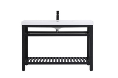 Plumbing Bath Chests/Vanities by Elegant Lighting ( 173 | VF14048BK Raya ) 