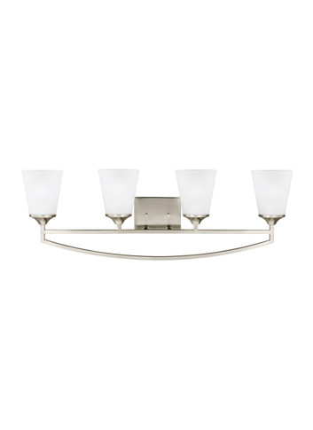Bathroom Fixtures Four Lights by Generation Lighting ( 1 | 4424504-962 Hanford ) 