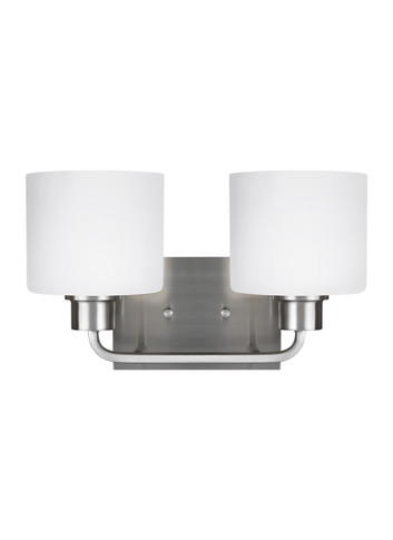Bathroom Fixtures Two Lights by Generation Lighting ( 1 | 4428802-962 Canfield ) 