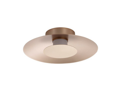 Flush Mounts Metal Shade by Golden ( 62 | 6400-FM12 FRG-FRG Luma ) 
