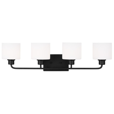 Bathroom Fixtures Four Lights by Generation Lighting ( 1 | 4428804-112 Canfield ) 