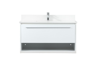 Plumbing Bath Chests/Vanities by Elegant Lighting ( 173 | VF43536MWH-BS Roman ) 