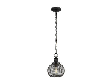 Mini Pendants Open Frame by Golden ( 62 | 6802-M1L BLK Calypso ) 