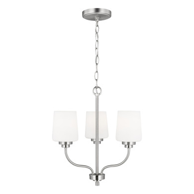 Mini Chandeliers Glass Shade by Generation Lighting ( 1 | 3102803EN3-962 Windom ) 