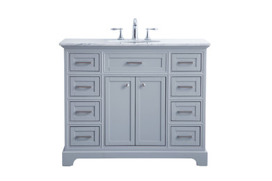 Plumbing Bath Chests/Vanities by Elegant Lighting ( 173 | VF15042GR Americana ) 