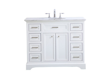 Plumbing Bath Chests/Vanities by Elegant Lighting ( 173 | VF15042WH Americana ) 