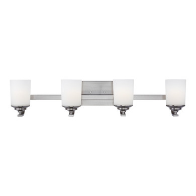Bathroom Fixtures Four Lights by Generation Lighting ( 1 | 4430704-962 Kemal ) 