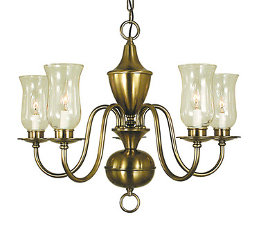 Mid. Chandeliers Glass Up by Framburg ( 8 | 2545 AB Jamestown ) 
