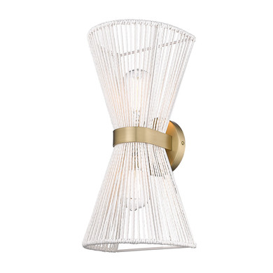 Sconces Pocket by Golden ( 62 | 6938-2W BCB-WR Avon ) 