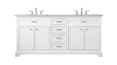 Plumbing Bath Chests/Vanities by Elegant Lighting ( 173 | VF15072DWH Americana ) 
