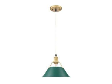 Mini Pendants Metal Shade by Golden ( 62 | 3306-M BCB-GN Orwell ) 