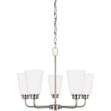 Mid. Chandeliers Glass Up by Generation Lighting ( 1 | 3115205-962 Kerrville ) 
