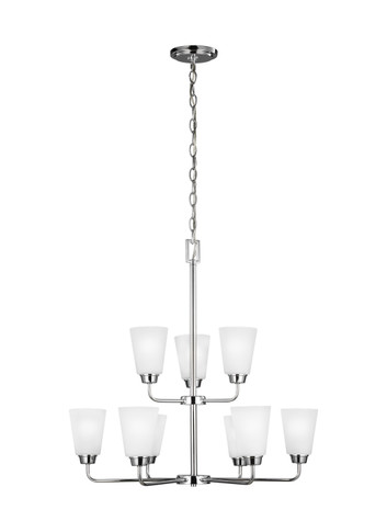 Mid. Chandeliers Glass Up by Generation Lighting ( 1 | 3115209EN3-05 Kerrville ) 