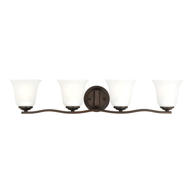 Bathroom Fixtures Four Lights by Generation Lighting ( 1 | 4439004EN3-710 Emmons ) 