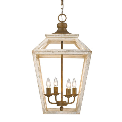 Foyer/Hall Lanterns Open Frame by Golden ( 62 | 0839-4P BC Haiden ) 
